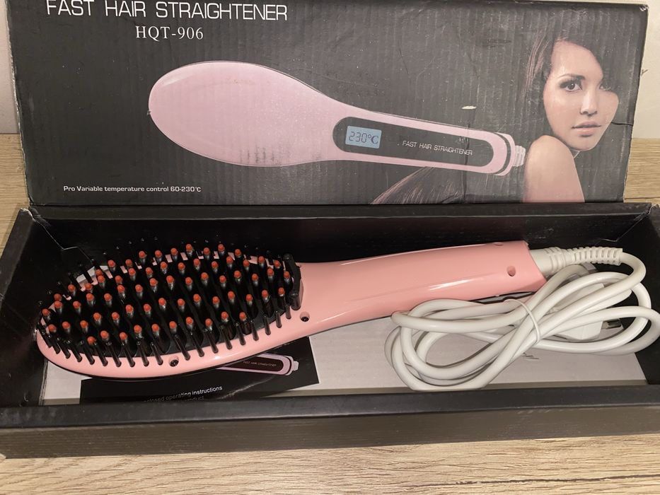 Електричний гребінець випрямляч утюжок плойка фен