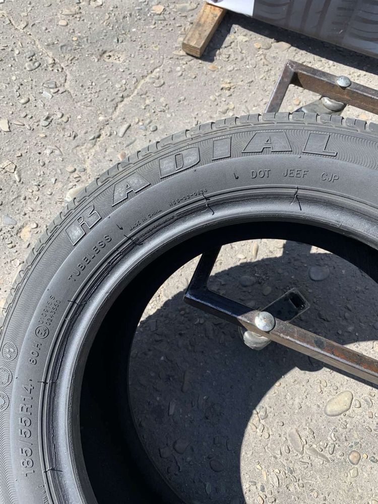 Шини 185/55 R14 пара Rotalla  літо, 2022р, 7,5мм