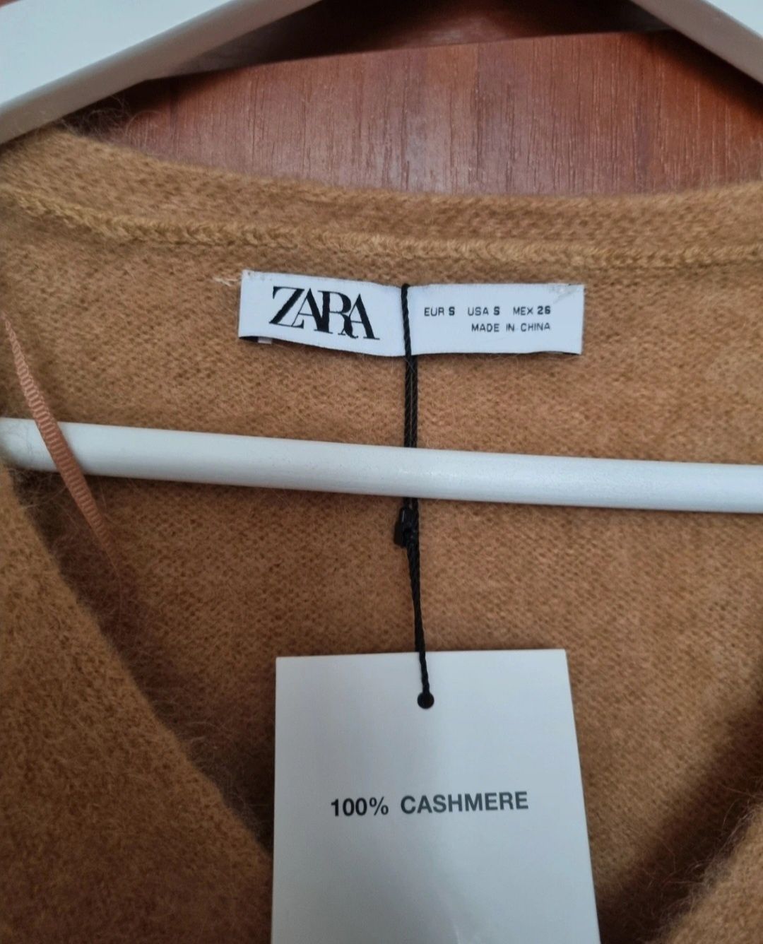 Zara kaszmirowy sweter S