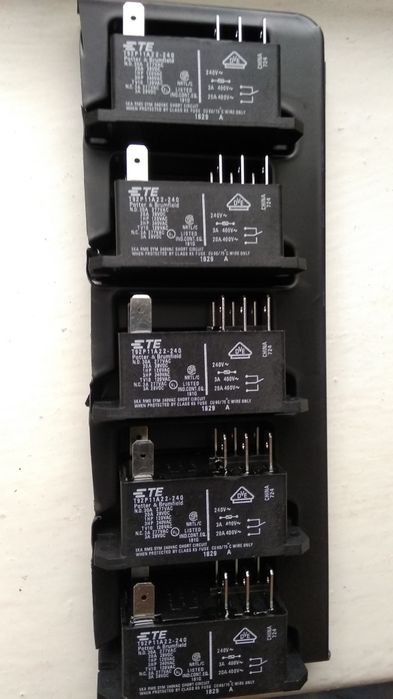 Реле 12V; 24V; 220VAC ток 30A