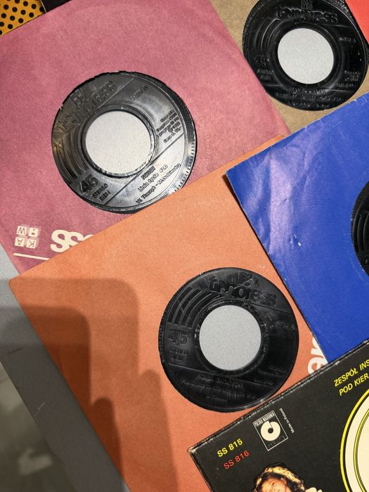 Zestaw płyt winylowych 7’ single stan vg-nm