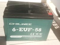 Гелевый аккумулятор тяговый chilwee 6-evf-58
