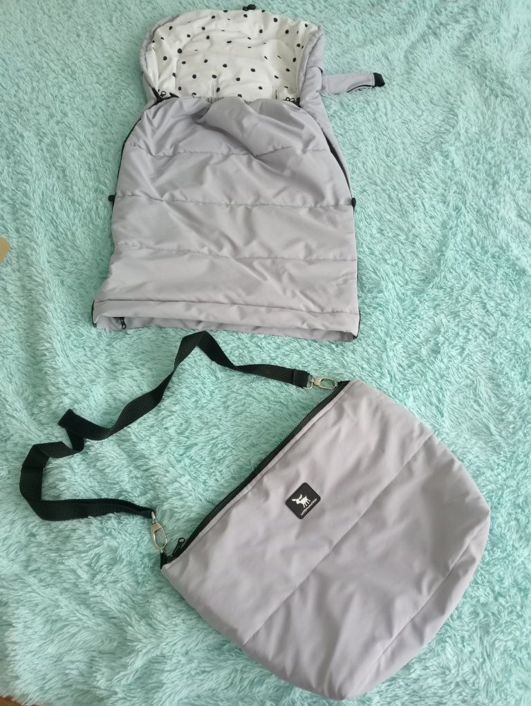 Śpiworek do wózka cottonmoose 3w1