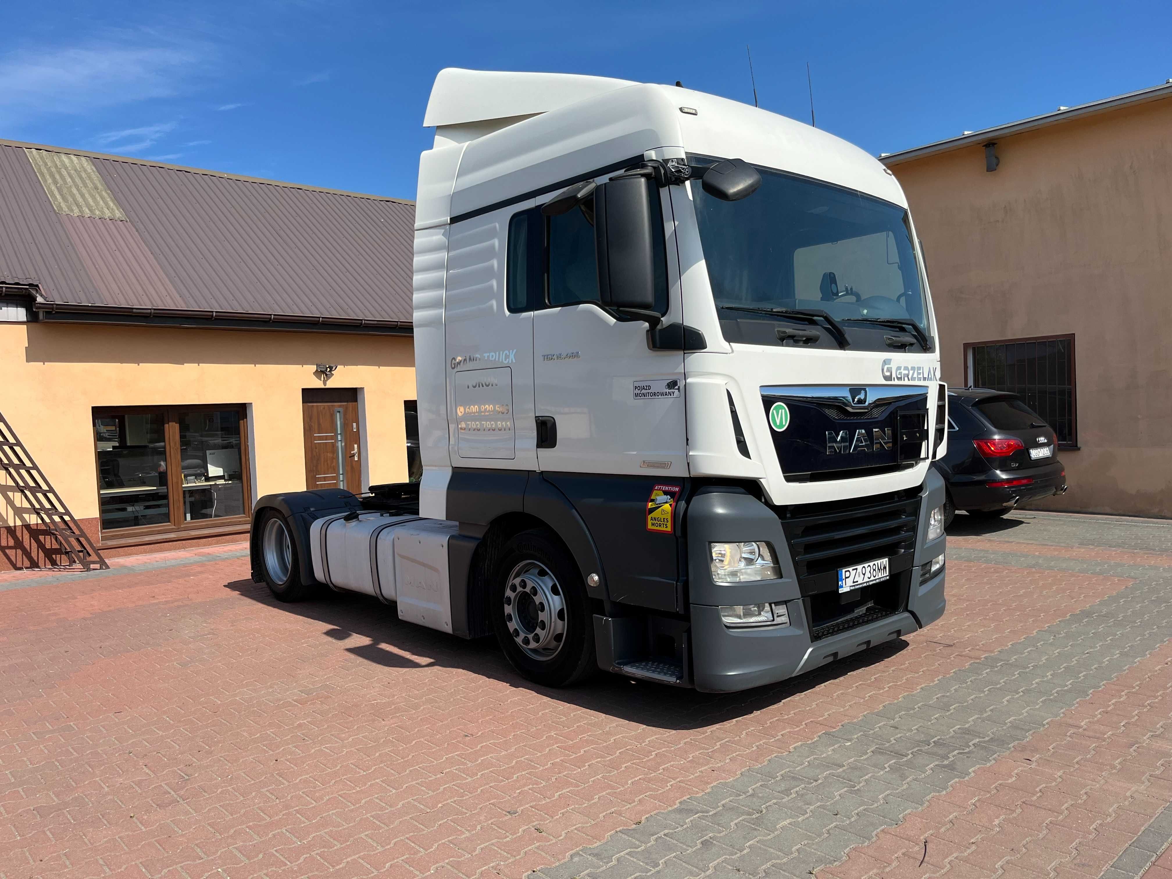 MAN TGX 460 low deck 2017 rok- Wynajem z wykupem