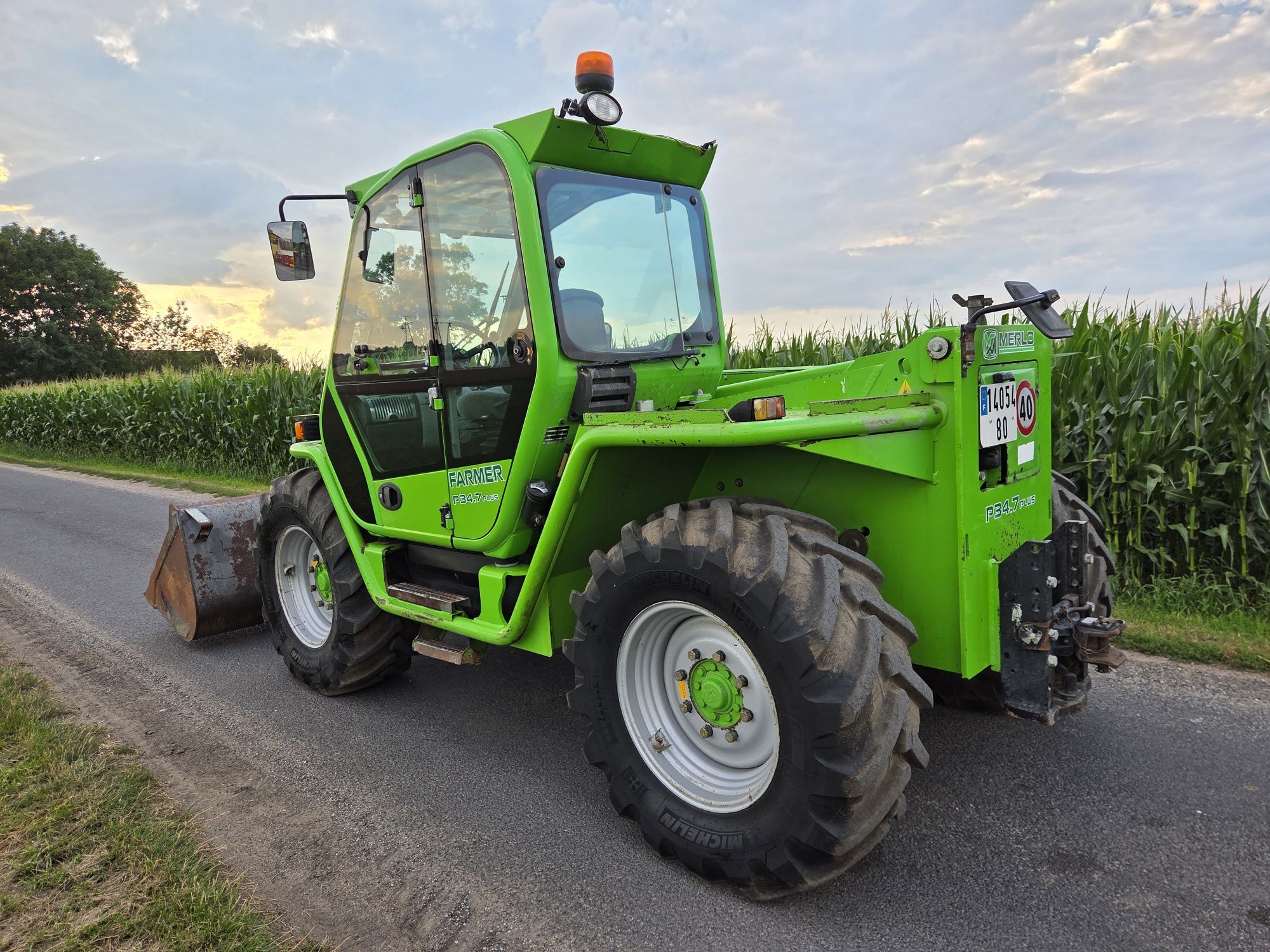Ładowarka teleskopowa merlo P34.7 plus
