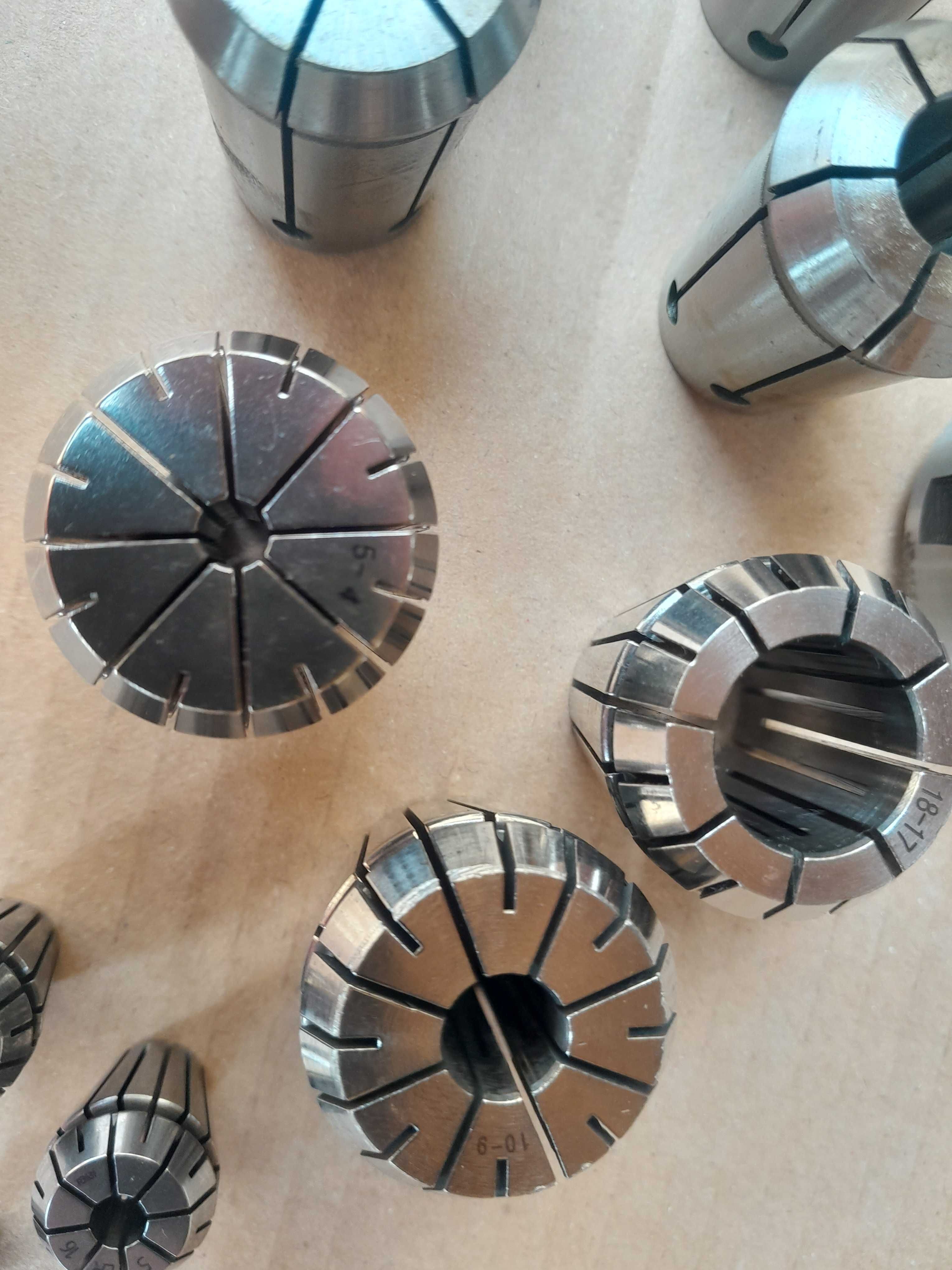Cone e pinças para fresadora CNC