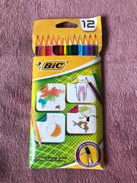 BIC kredki rysunkowe 12 sztuk