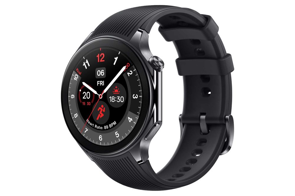 Smartwatch OnePlus Watch 2 NFC - Black Steel | Super stan!