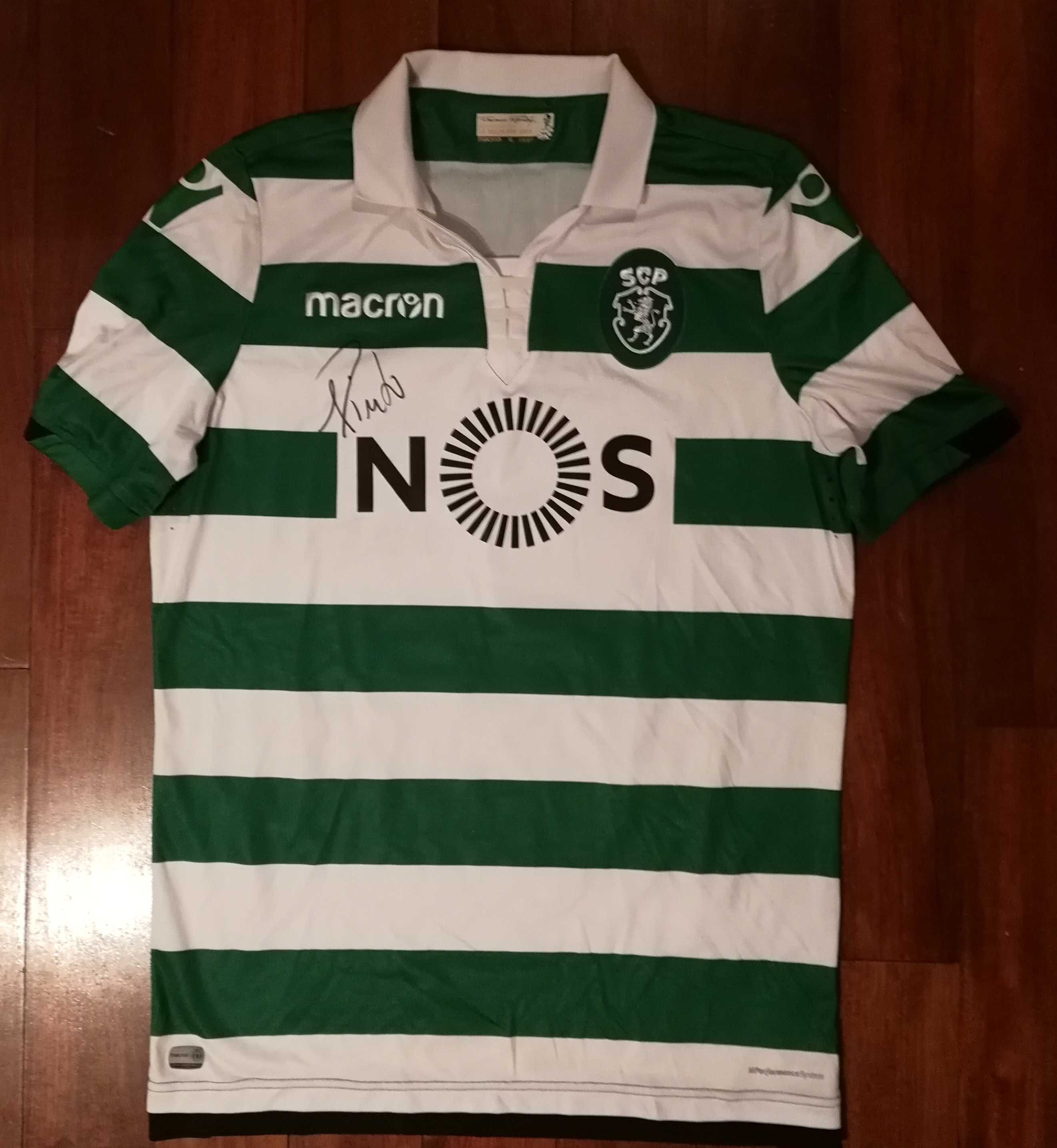 Camisola de Jogo Sporting Com certificado