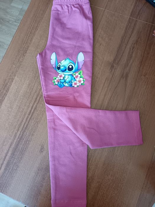Legginsy bawełniane stitch