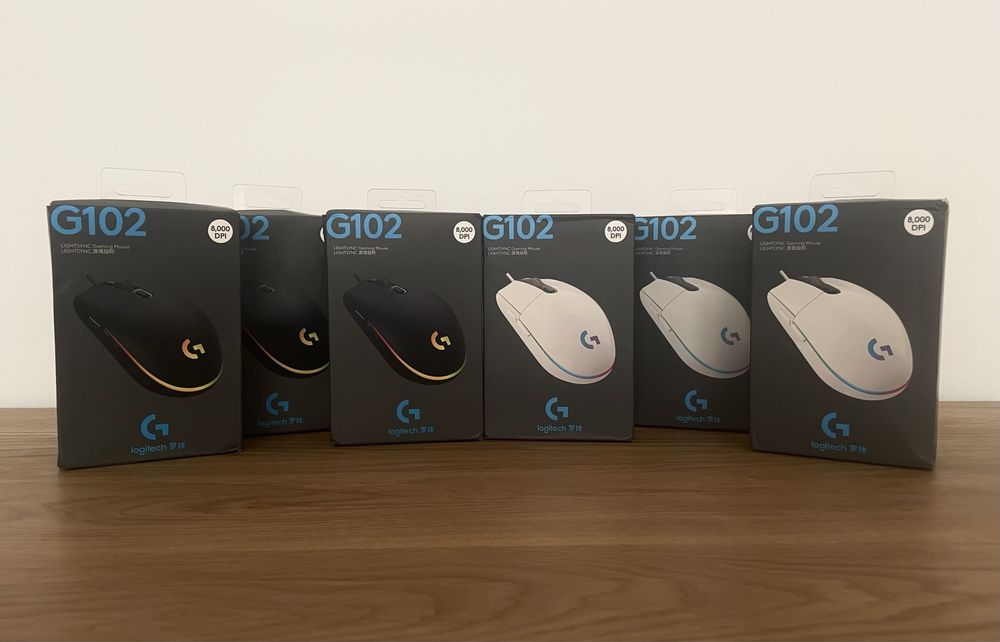 НОВІ Мишки Logitech G102 Lightsync
