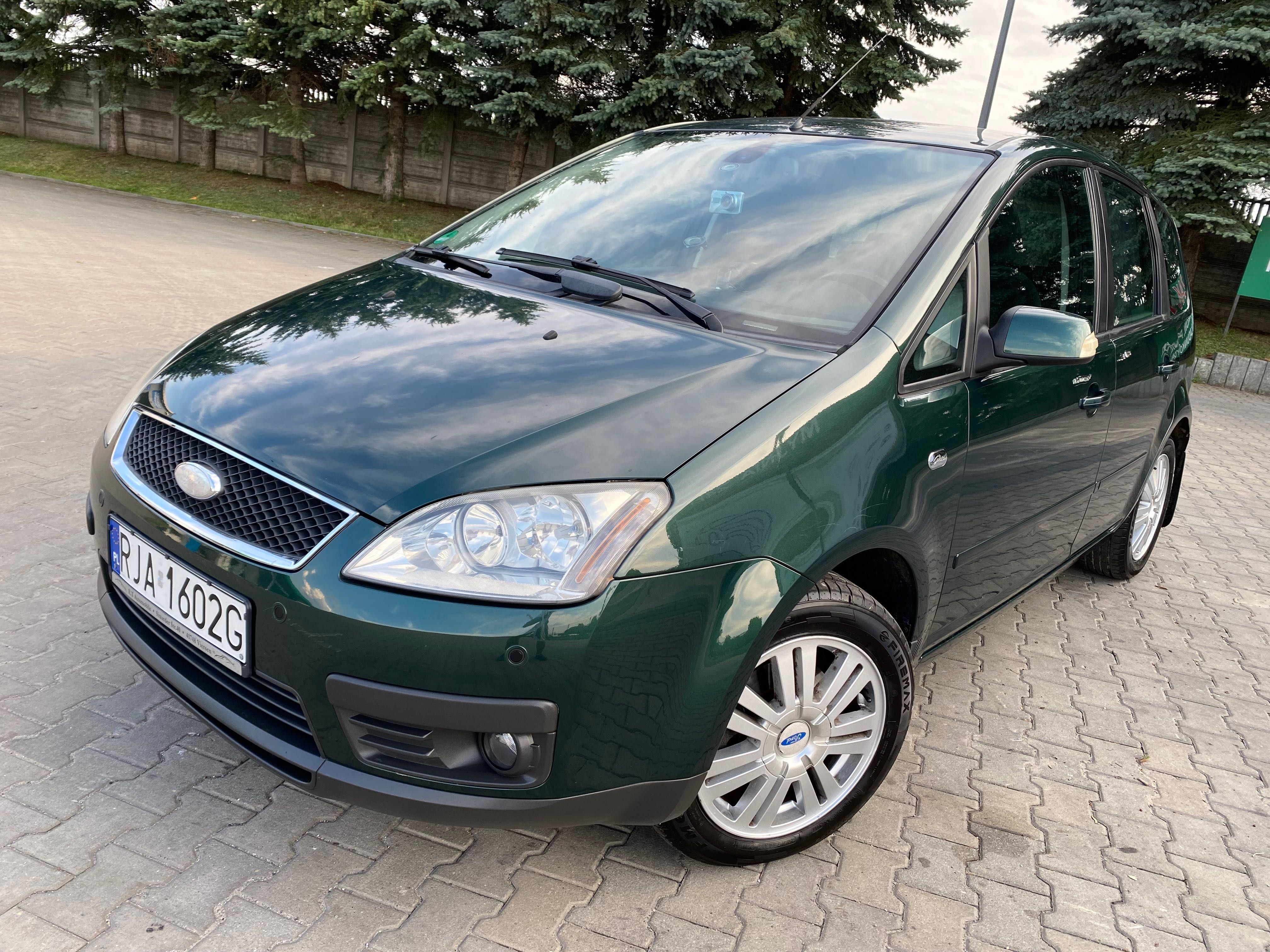 Ford C-MAX 1.8 benzyna, GHIA, mocno doinwestowany, nowe opony, kamera