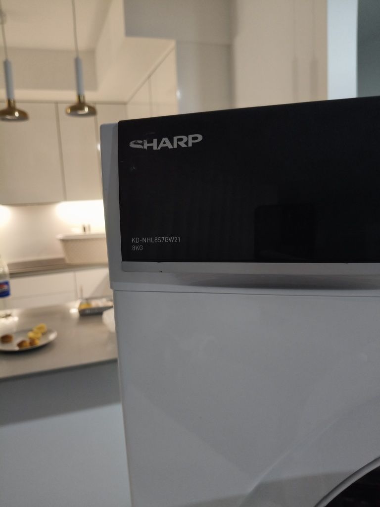 Máquina de secar sharp 8kg bomba de calor