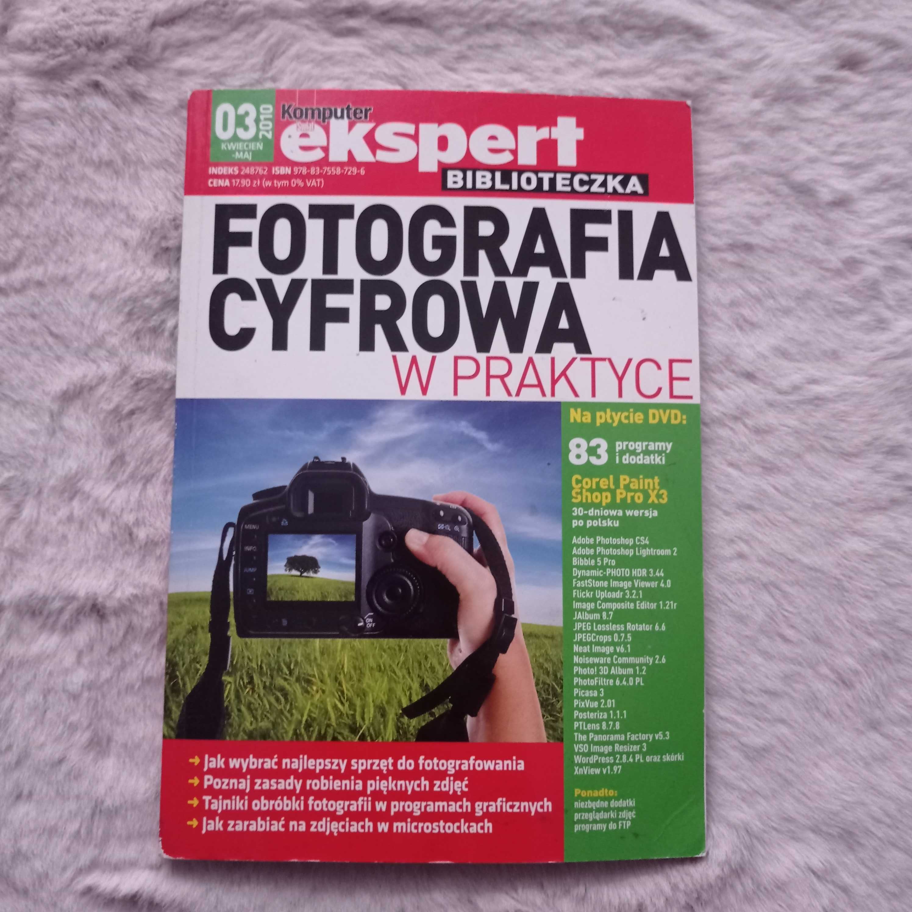 Zestaw 3 książek: fotografia cyfrowa i photoshop CS4 w praktyce