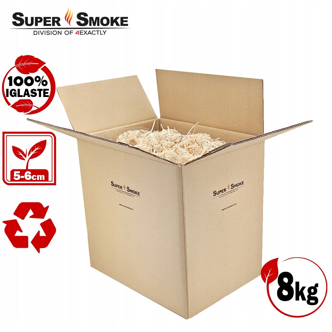 Rozpałka Ekologiczna Super Smoke - 8kg