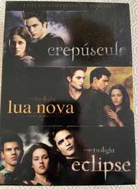 Coleção DVD's Filmes Saga Crepúsculo/Twilight