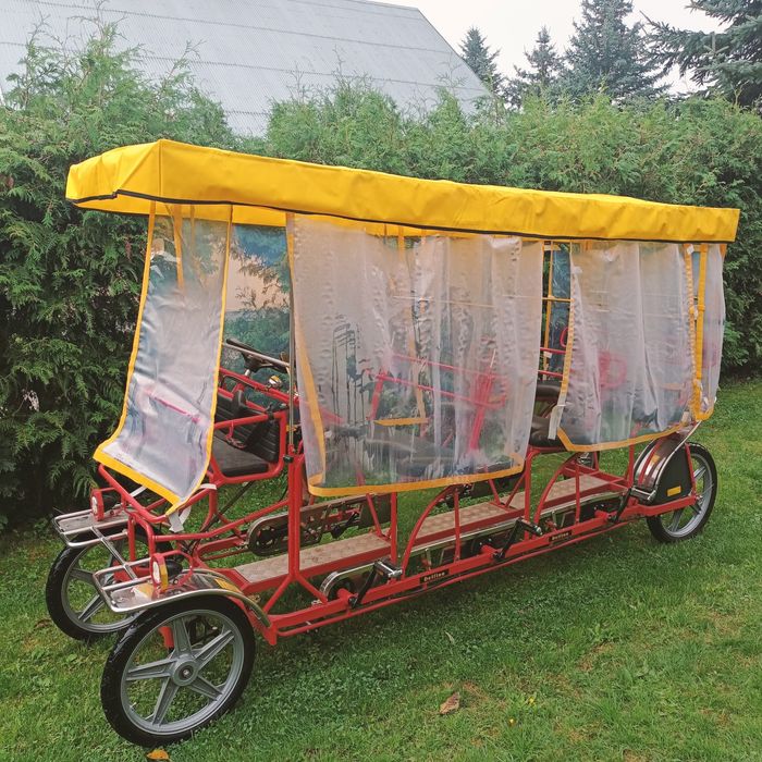 Rower czterokołowy 6 osobowy