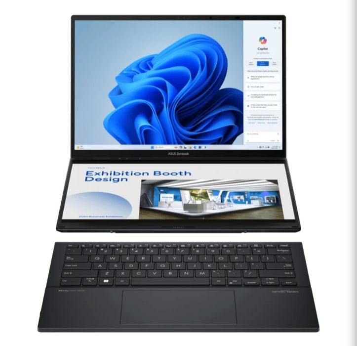 Laptop ASUS Zenbook DUO UX8406C OLED (U7-255H, 32GB RAM, 1TB, 120 Hz