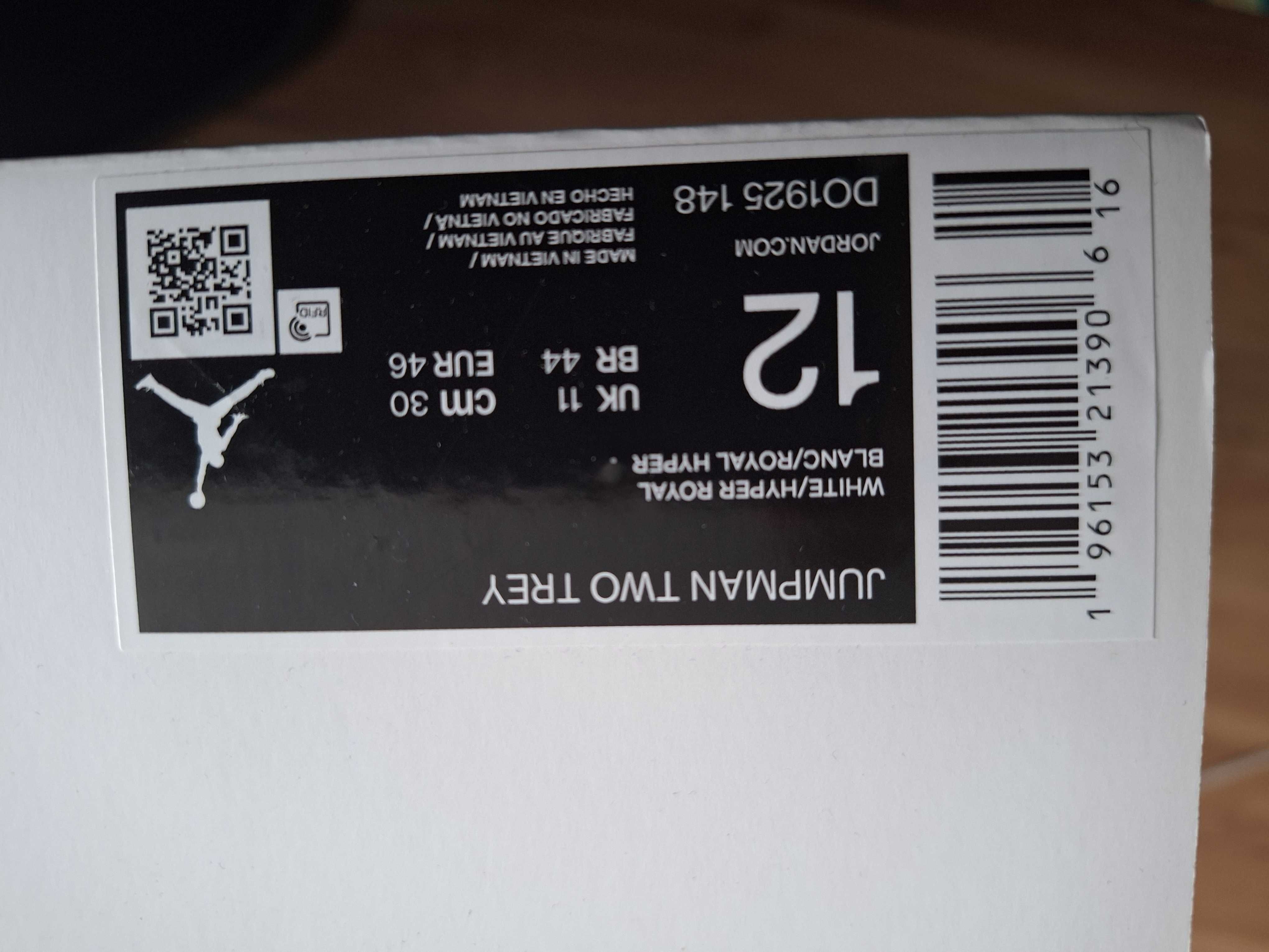 Buty nike jordan jumpman two trey 46 nowe oryginalne