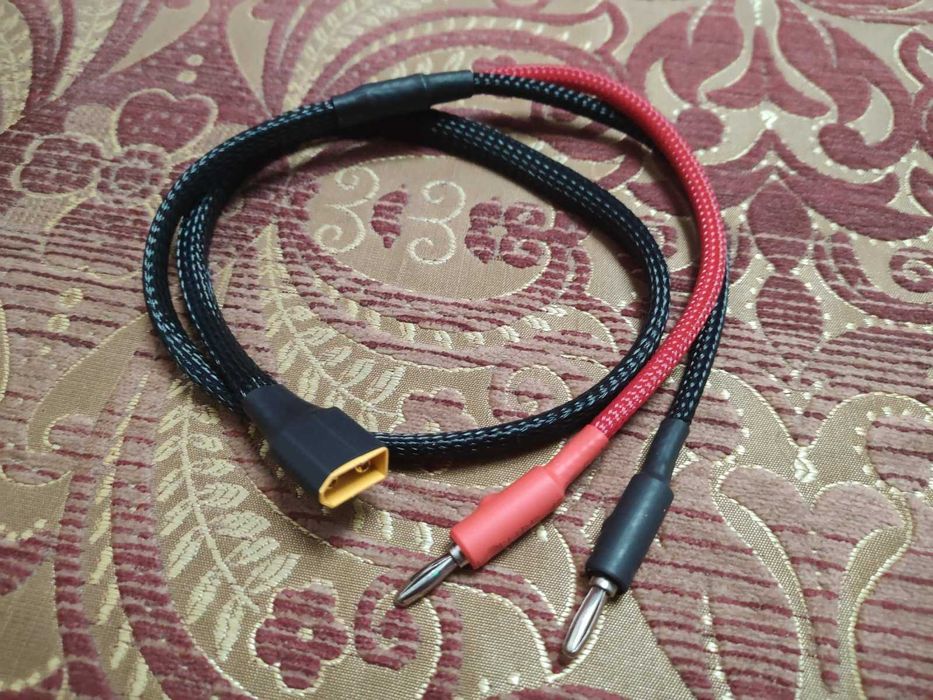 Кабель зарядки для iMax B6 Banana - Xt60, 60см, 22 Ампера