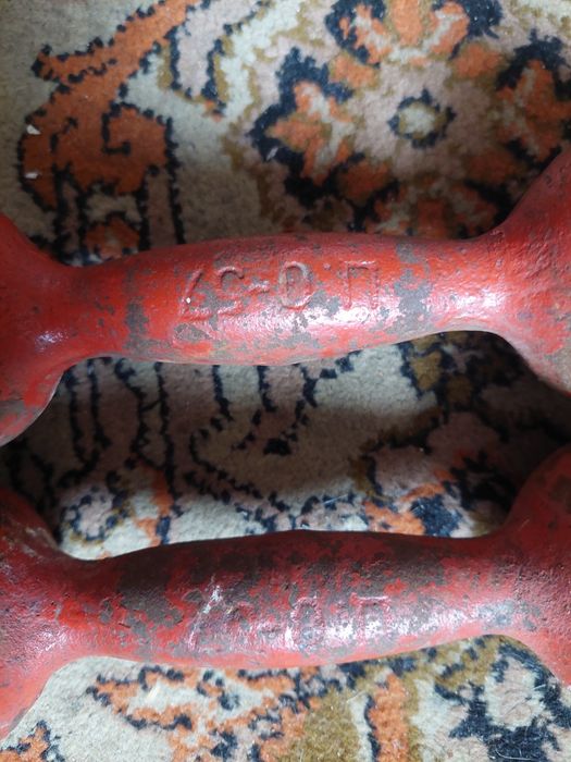 Гантелки советские по 3 кг