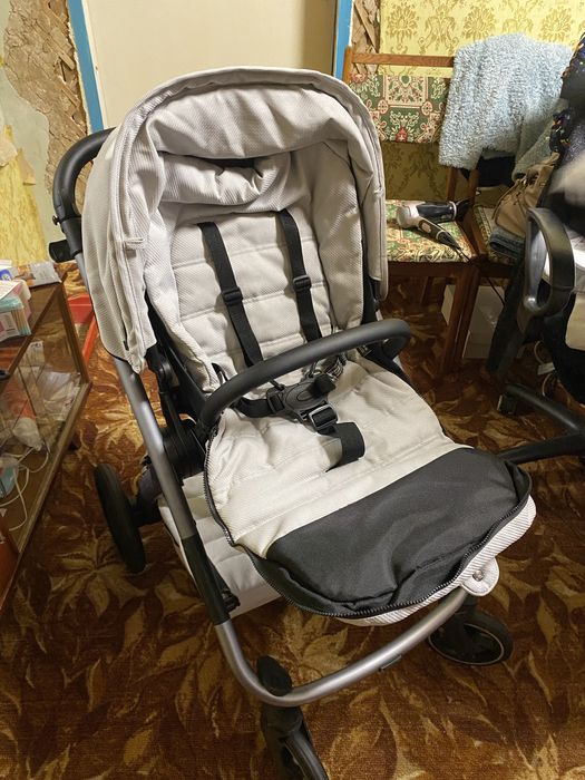 візочок Moon, 2 в 1 (люлька і прогулянковий блок), Німеччина