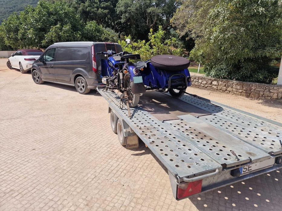 Transporte de viaturas carro mota relote papa reformas moto4