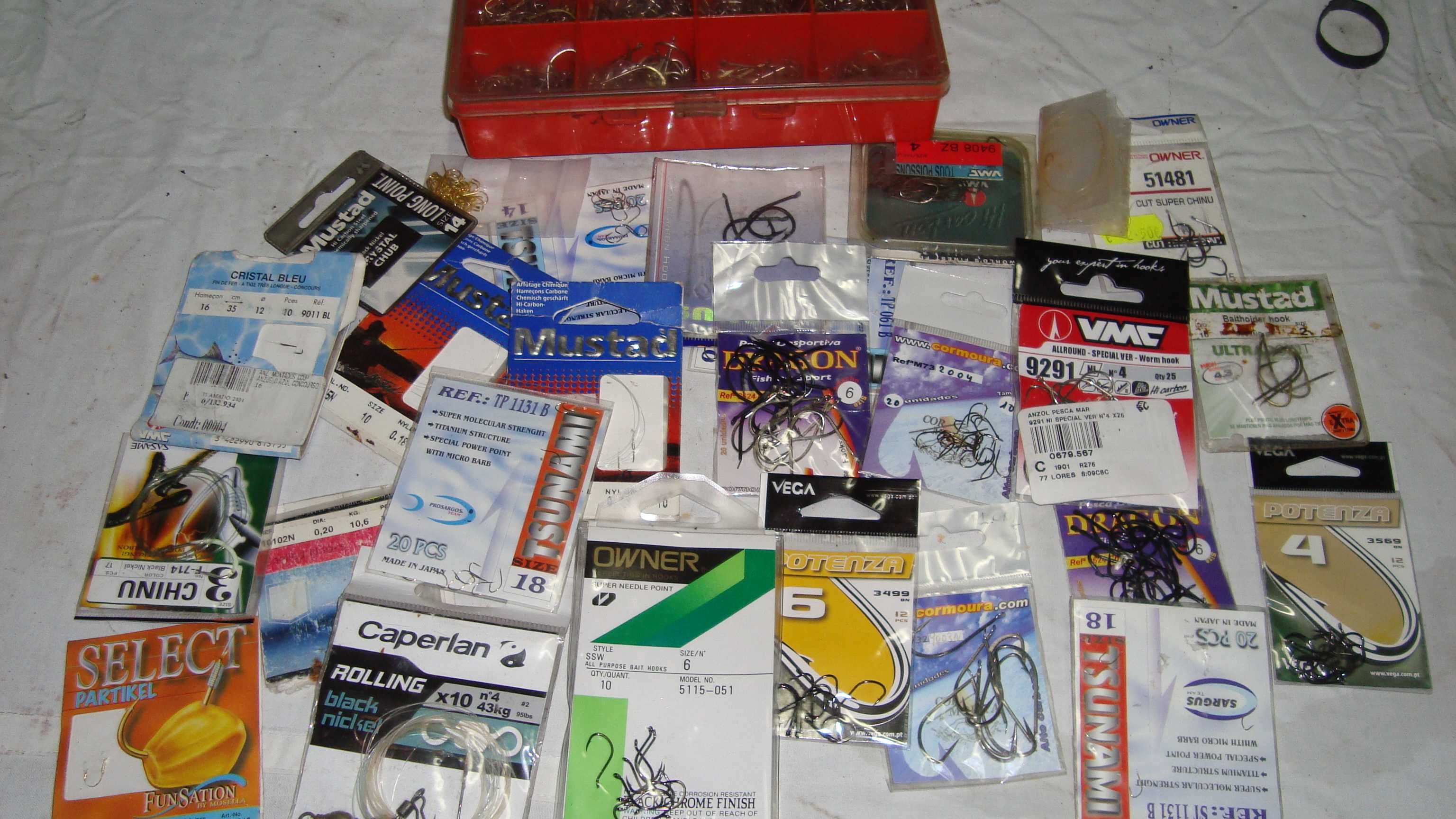 material  de  reparação  de  pesca