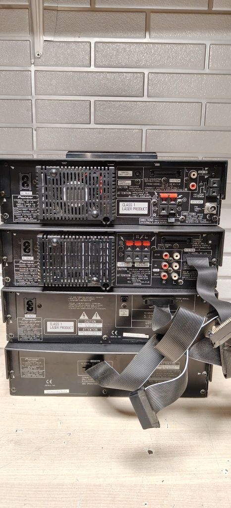 Wieża PIONEER seria L5. CD,MD,Tape,wzm. Pilot