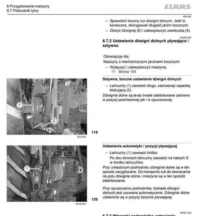 Instrukcja obsługi XERION 5000 TRAC / 4500 TRAC / 4000 TRAC / TRAC VC