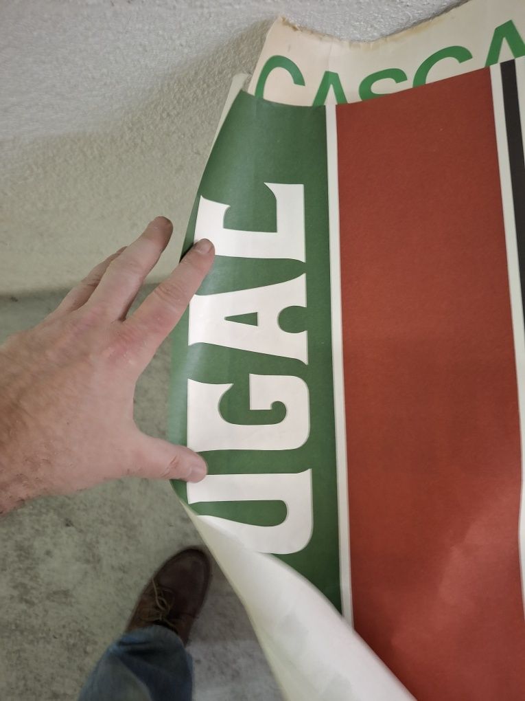 Grande cartaz promocional antigo Wallace Collection