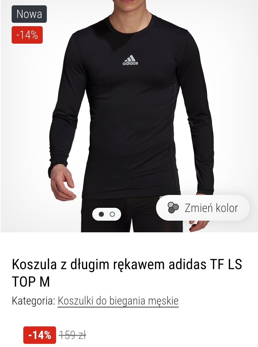 Nowa bluza Adidas LS top M L XL oddychająca rower Mtb odlo poc rab