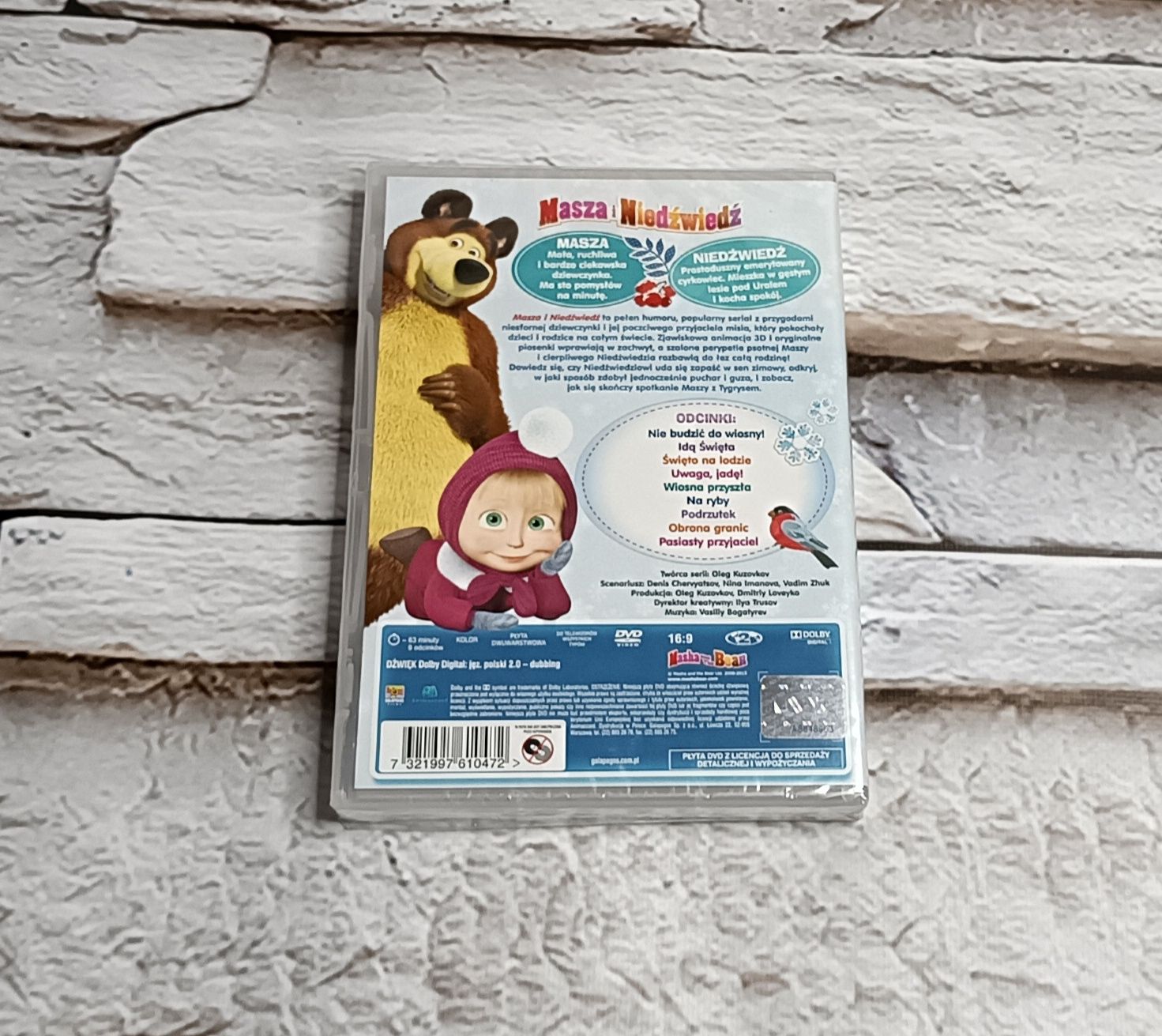 Masza i Niedźwiedź Masza i przyjaciele - bajka dvd