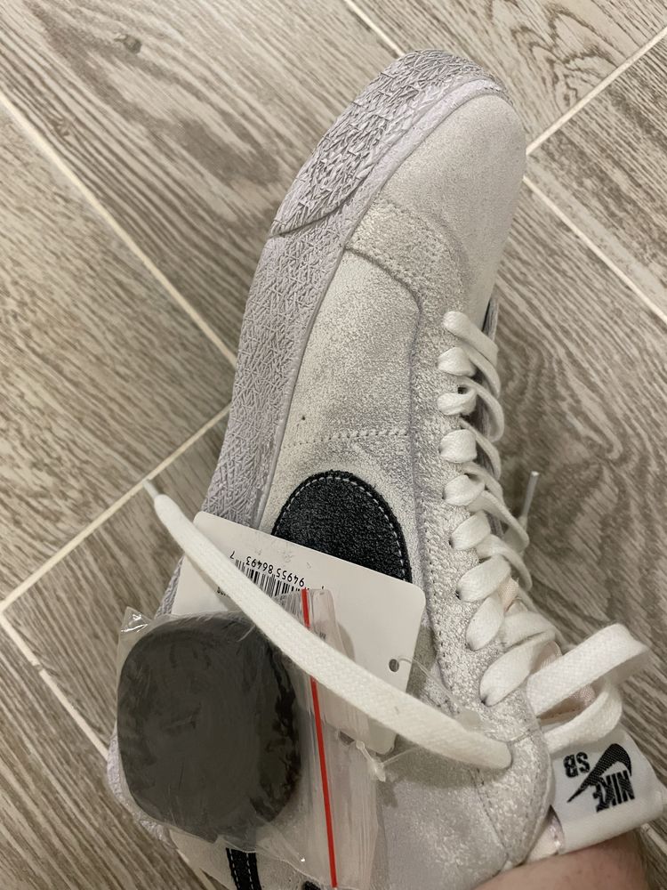 Кросівки NikeSB Zoom Blazer Mid Premium Grey