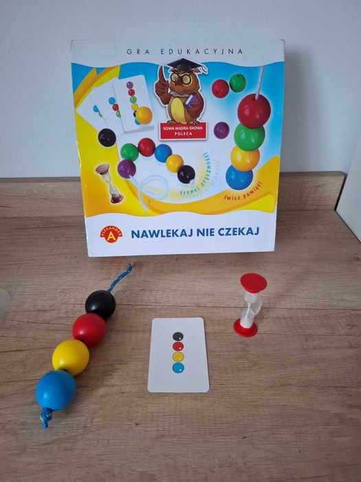 Gry edukacyjne Nawlekaj nie czekaj Alexander Sowa Mądra Głowa