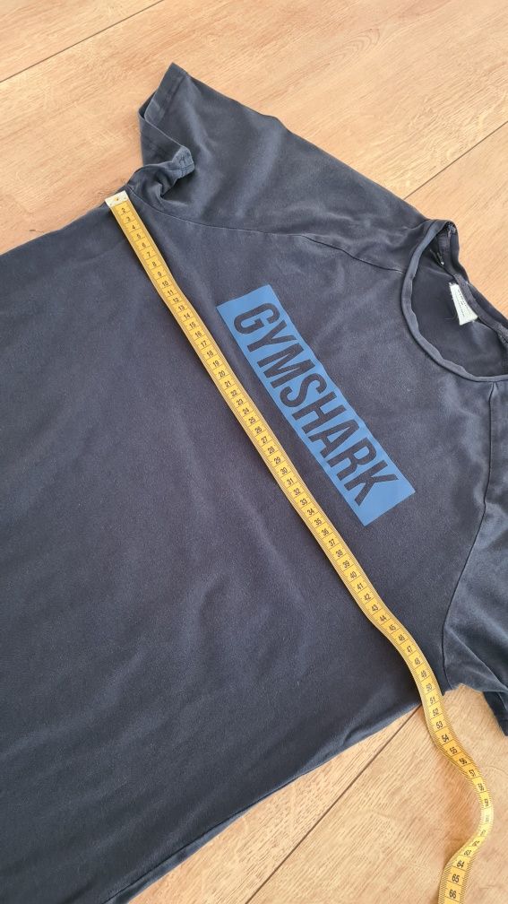 T-shirt Tee Koszulka Gymshark. Granatowa. Rozmiar M. Drip Drill Swag S