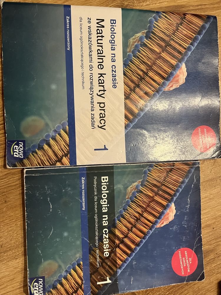 Podręczniki Biologia na czasie klasy 1-3 zakres rozszerzony