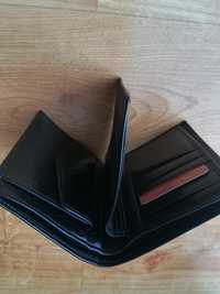 Nowy męski portfel skórzany firmy REMI