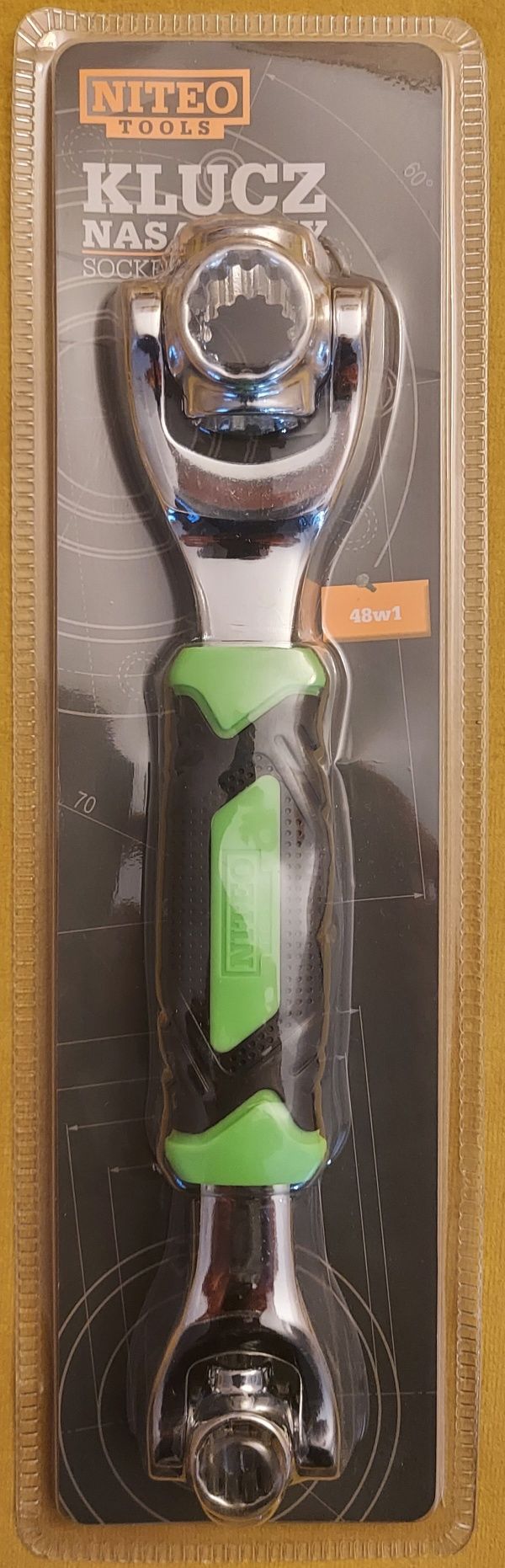 Klucz nasadowy Niteo Tools wielofunkcyjny nastawny 48w1