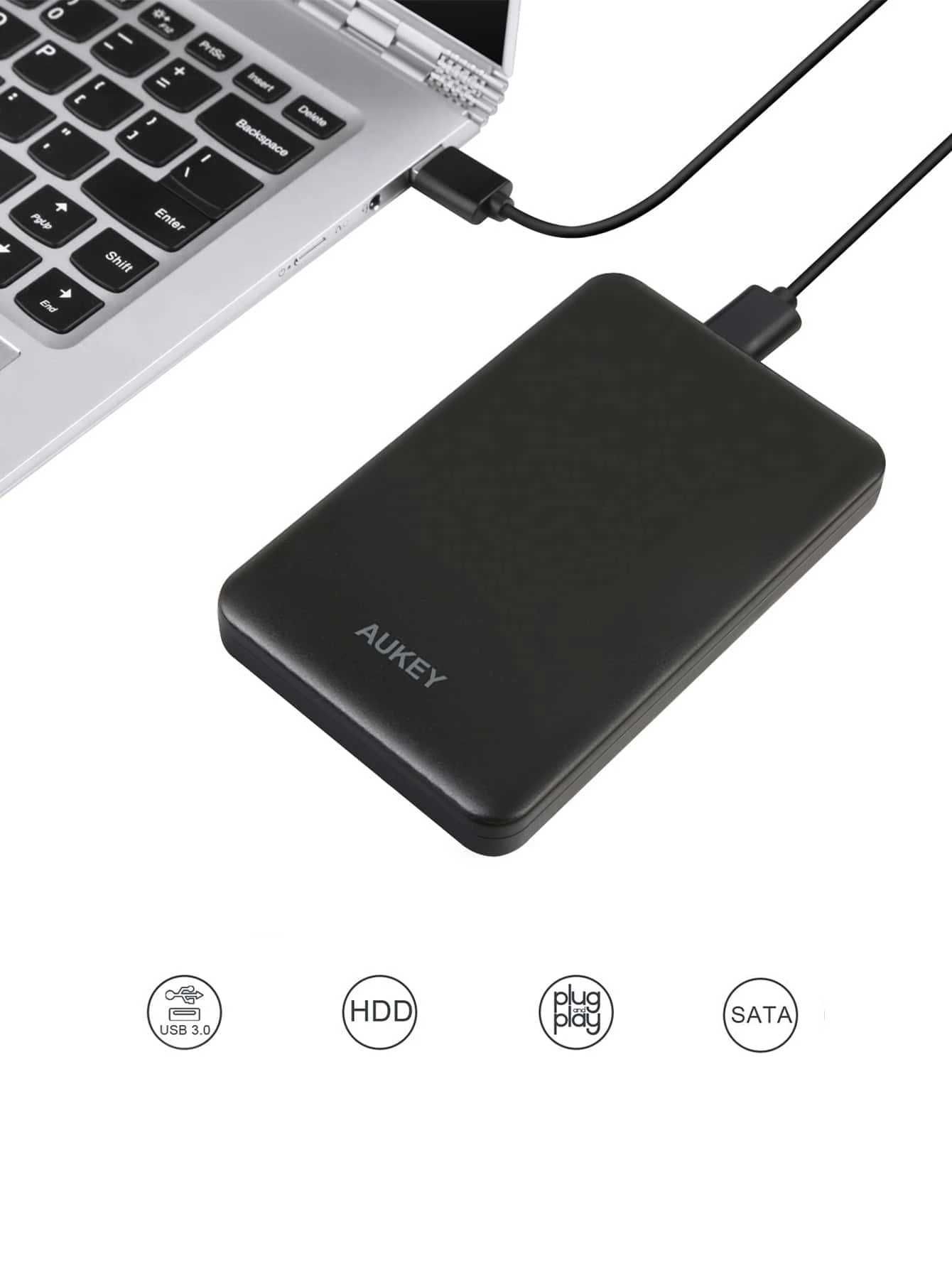 Aukey DS-B4 kieszeń na dysk SDD HDD 2.5" USB 3.0 Xbox
do 6TB