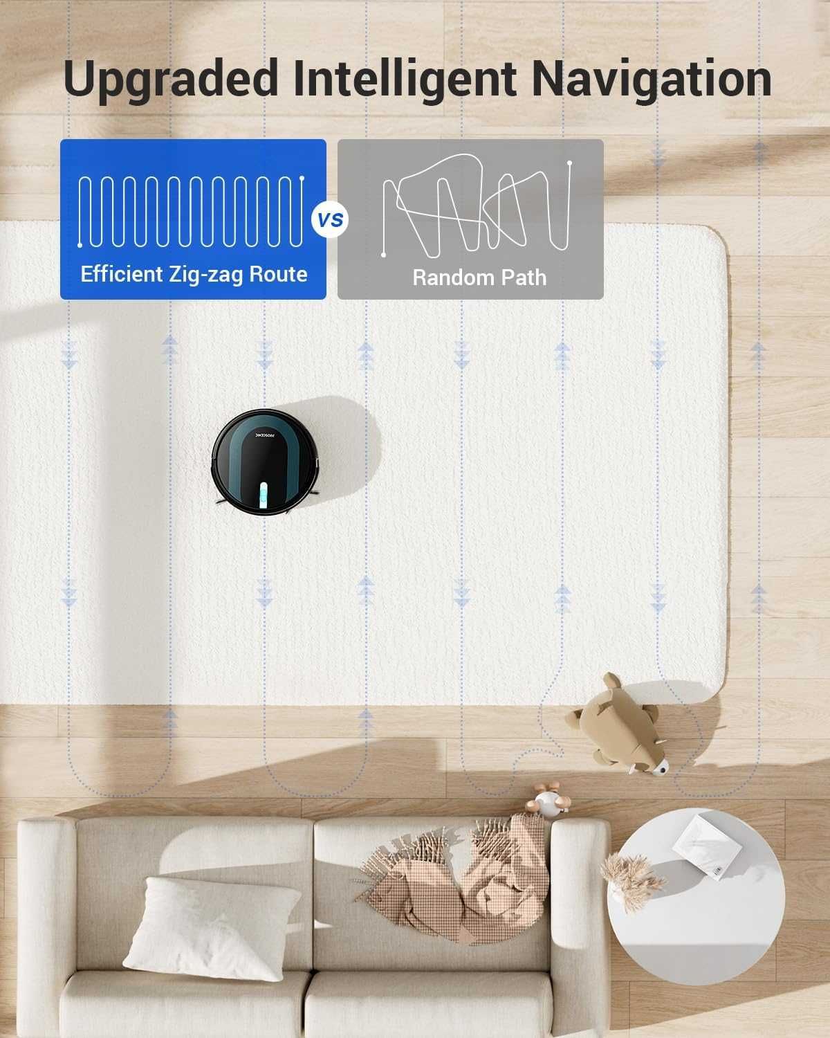 Robot Sprzątający Mopujący Proscenic 850T WiFi 3000Pa MOCNY