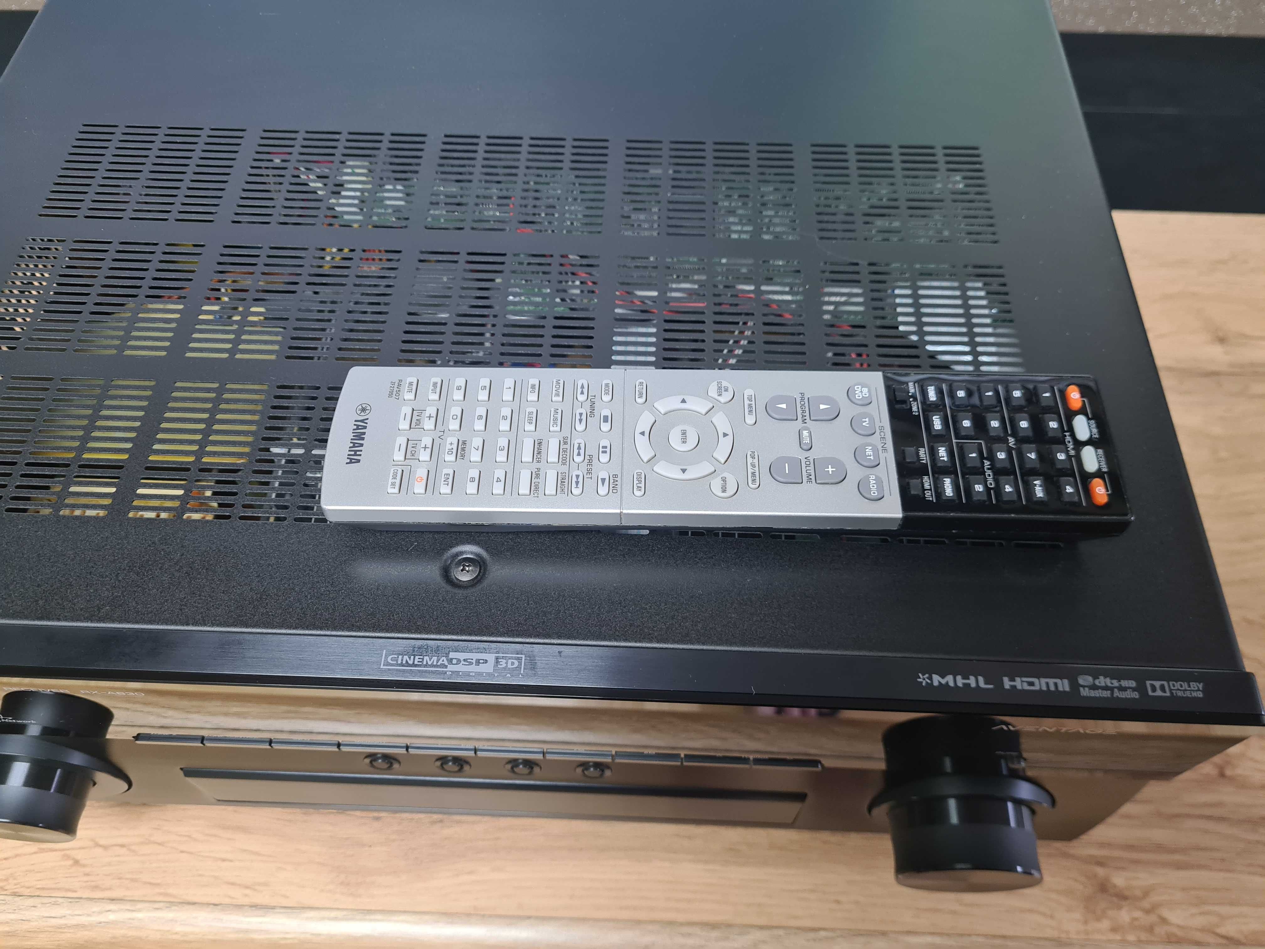 YAMAHA RX-A830 4K UHD amplituner kina domowego.