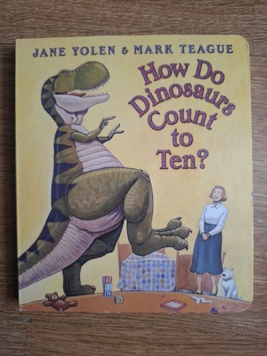 How do dinosaurs count to ten? Książeczka w języku. angielskim