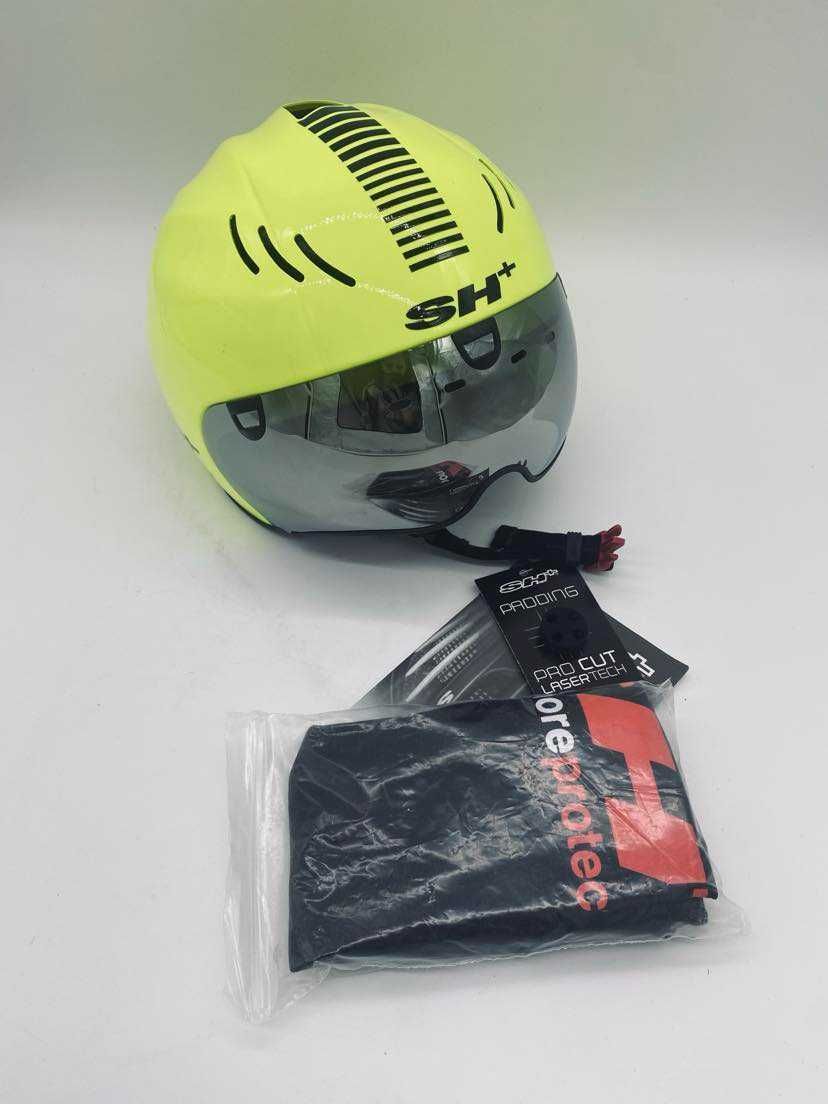 Kask rowerowy SH+ TriAghon XS/S triathlon czasówka PROMOCJA