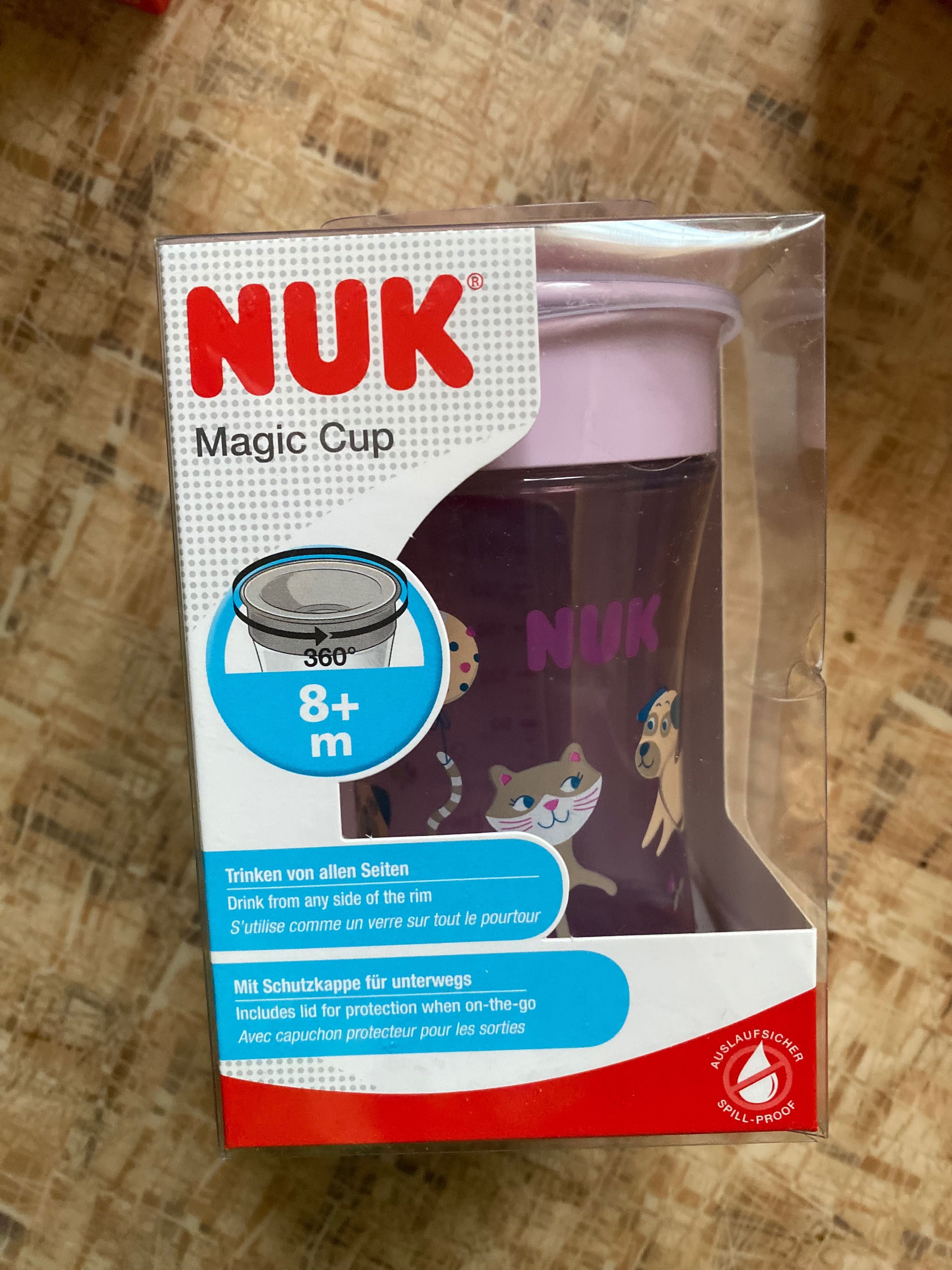 Новый поильник Nuk 6-18 Минни маус Винни пух Микки пеппа стакан Пеппа