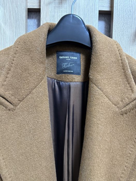 Пальто осіннє коричневе xs