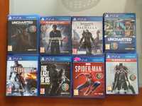 Jogos PS4 para troca ou venda