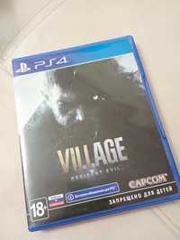 Resident evil vilege  ps4 диск