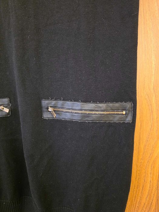 Czarna tunika ESMARA z krótkim rękawem L