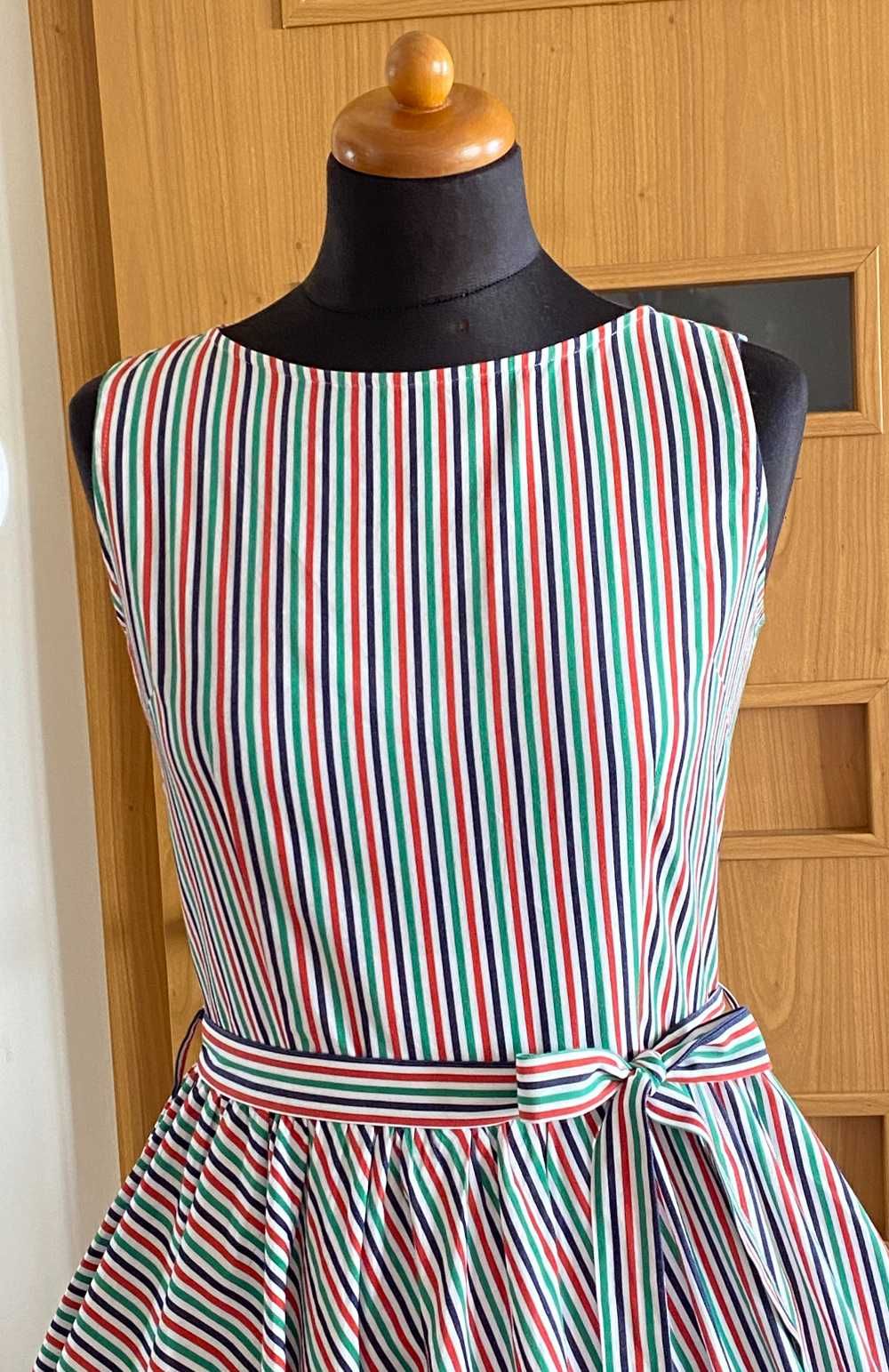 Sukienka lato retro pin-up roz.38